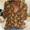 Maxcorners Deer Casual Shirt Multicolor