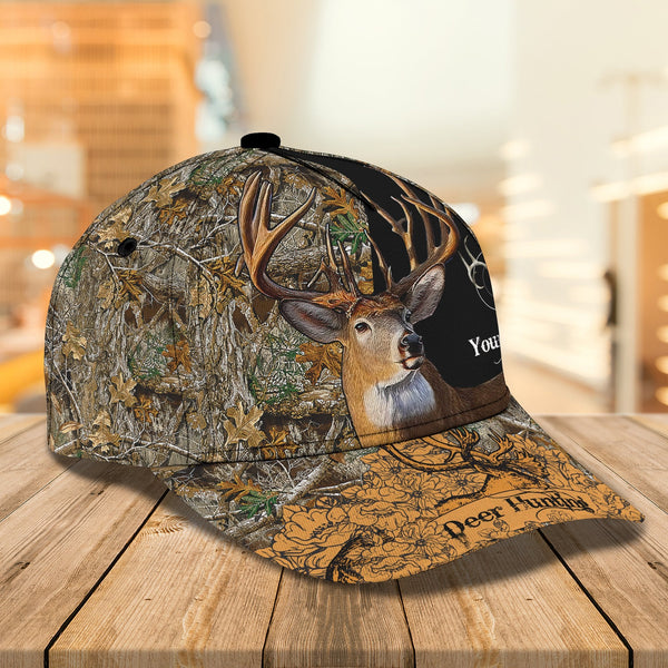 Maxcorners Personalized Deer Hunting Camo Classic Cap HM23