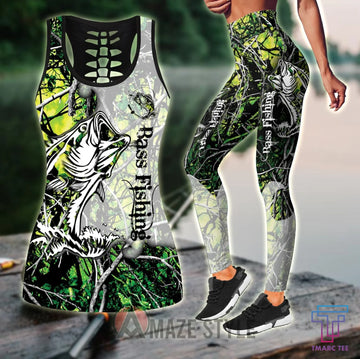 Maxcorners Bass Fishing Green Camo
