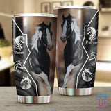 Maxcorners Horse Stainless Steel Tumbler 14