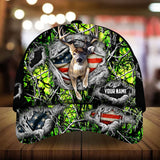 Max Corners Epic Deer Hunting Cracked Jean Pattern 3D Multicolor Personalized Cap