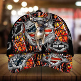 Max Corners Epic Deer Hunting Cracked Jean Pattern 3D Multicolor Personalized Cap