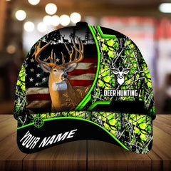 Maxcorners The Best Baer Deer Hunting Personalized Hats 3D