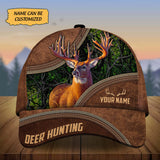 Maxcorners Custom Name Montana Deer Hunting Premium 3D Printed Cap