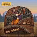 Maxcorners Custom Name Montana Deer Hunting Premium 3D Printed Cap