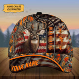 Maxcorners Custom Name Daniel Deer Hunting Premium 3D Printed Cap