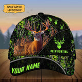 Maxcorners Custom Name Thiego Deer Hunting Premium 3D Printed Cap