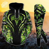 Max Corner Deer Hunting Skull Pattern Personalized 3D Style 8 Combo Hoodie & Legging Set