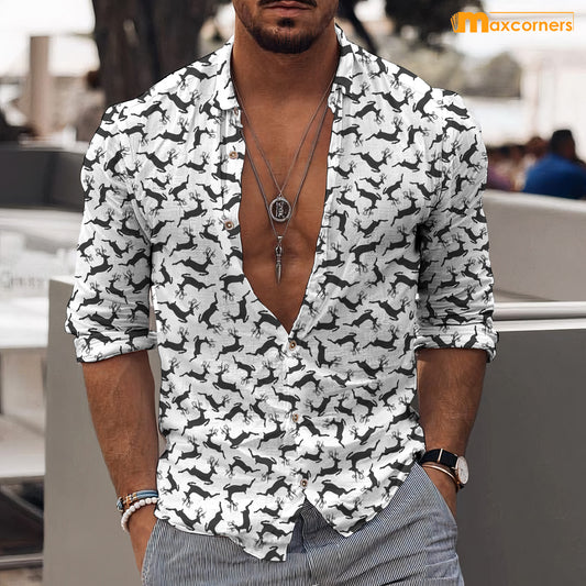 Maxcorners Awesome Deer Casual Shirt PT10
