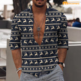 Maxcorners Awesome Deer Casual Shirt PT07
