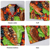 Maxcorners Food Delicious Grilled Fish BBQ Style Hawaiian Shirt