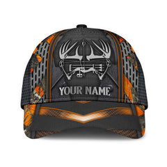 Maxcorners Personalized Deer Bowhunting Camo Classic Cap HM42