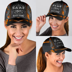 Maxcorners Personalized Deer Bowhunting Camo Classic Cap HM42