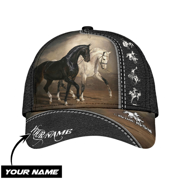 Maxcorners Personalized Name Rodeo Horse Classic Cap