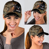 Maxcorners Personalized Deer Hunting Camo Classic Cap HM33