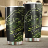 Maxcorners Bass Fisherman To The Core Tumbler