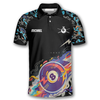 Maxcorners 3D All Over Ball 8 Color Black Blue Personalized Name 3D Shirt