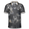 Maxcorners Faded Skull  Billiard Shirts for Unisex Personalized Name Shirt