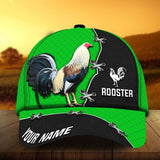 Maxcorners Premium Rooster 3D Cap Multicolor Personalized Cap