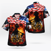 Maxcorners Proud Firefighter America Flag Shirt