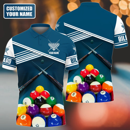 Maxcorners Billiard Lover Gift Personalized Unisex Shirt