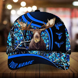Maxcorners Moose Hunter Personalized Cap