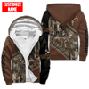 Maxcorners Deer Hunting Personalized Name 3D Over Printed Hoodie