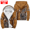 Maxcorners Moose Hunting Personalized Name 3D Over Printed Hoodie
