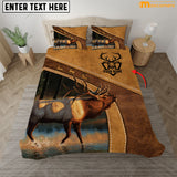 Maxcorners Personalized ELK Deer Bedding Set