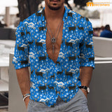 Maxcorners Deer Casual Shirt Multicolor 3 Colors
