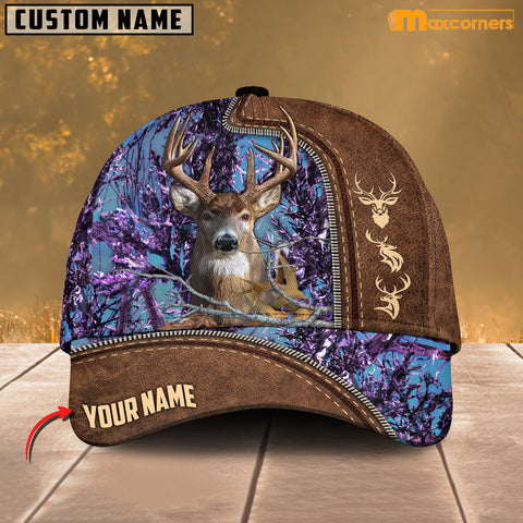 Maxcorners Deer Hunting Personalized Cap 3D Multicolored