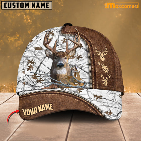 Maxcorners Deer Hunting Personalized Cap 3D Multicolored