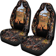 Maxcorners Deer Hunting Camo Car Seat Cover