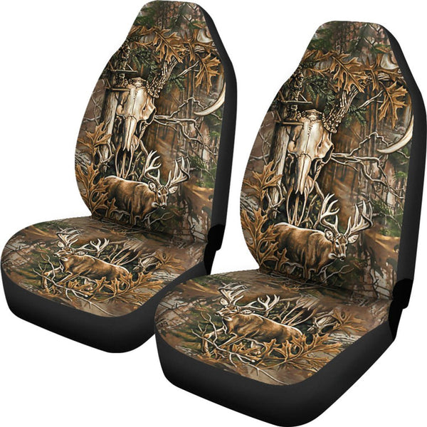 Maxcorners Deer Hunting Camo Car Seat Cover SO1