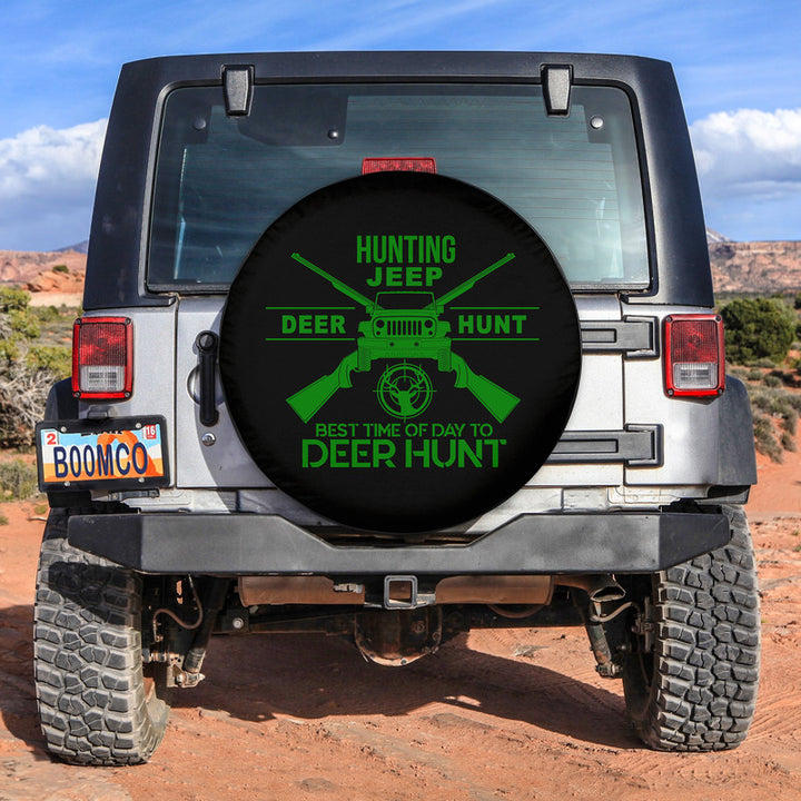 Maxcorners Hunting Jeep Wrangler Spare 04 - Tire Covers