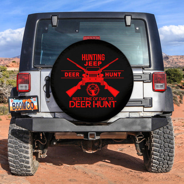 Maxcorners Hunting Jeep Wrangler Spare 03 - Tire Covers