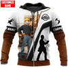 Maxcorners Personalized Name White Bro Carpenter 3D All Over Printed HU120