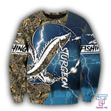 Maxcorners  Sturgeon Fishing Sport Camo Tattoos