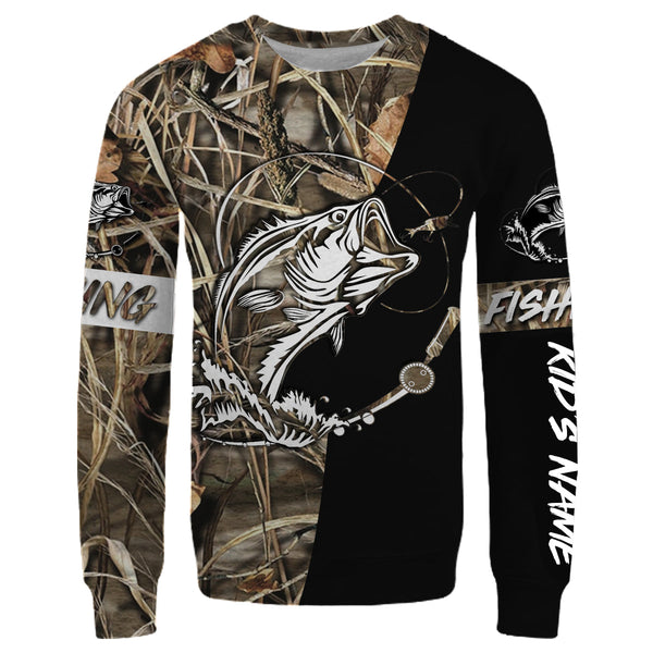 Maxcorners Personalized Fishing Tattoo Full Printing 3D Shirt