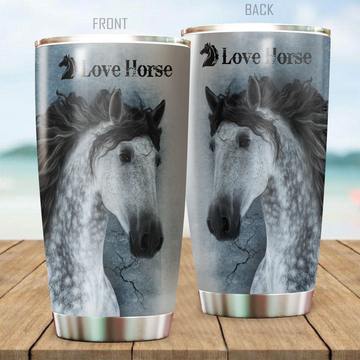 Maxcorners Horse Stainless Steel Tumbler 07