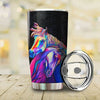 Maxcorners LGBT Pride Love Horse Couple Tumbler