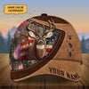 Maxcorners Custom Name Colt Deer Hunting Premium 3D Printed Cap