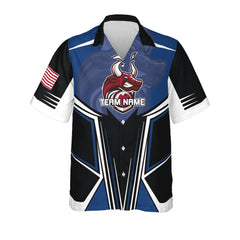 Maxcorners Flag Personalized Name Hawaiian Shirt