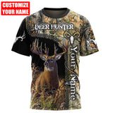 Maxcorners Custom Name Deer Hunting 3D Design All Over Printed