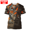 Maxcorners Custom Name Hunting 7 3D Design All Over Printed