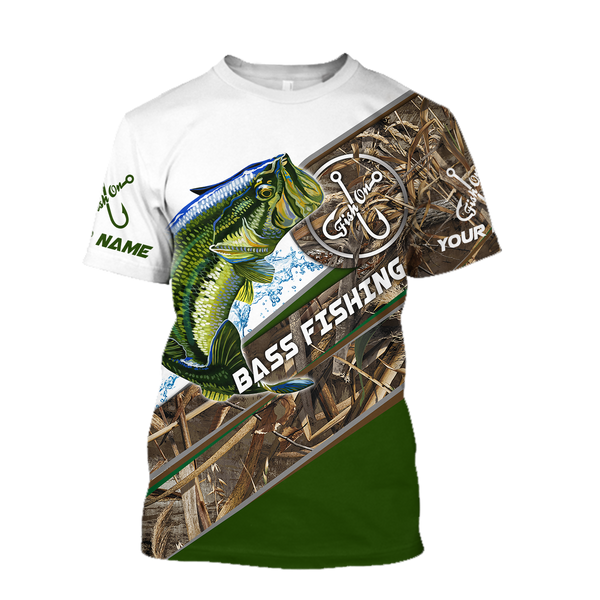 Maxcorners Custom Name Bass Fishing