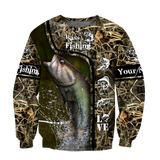 Maxcorners Personalized Bass Fishing Water Camo