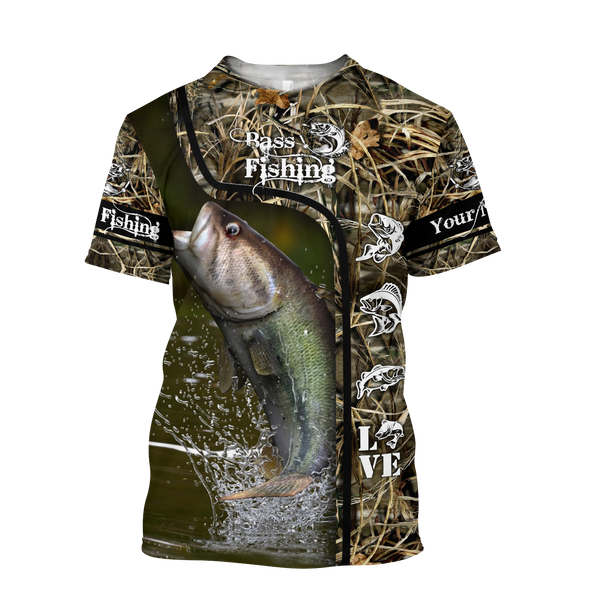 Maxcorners Personalized Bass Fishing Water Camo