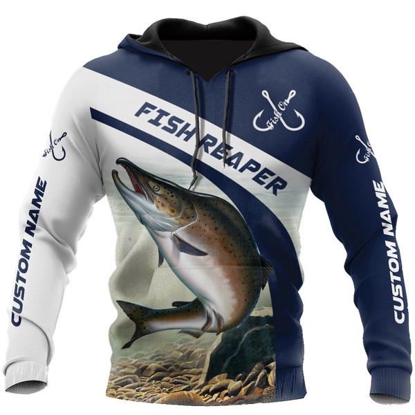 Maxcorners  Custom Name Trout-Salmon Fishing Design