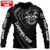 Maxcorners Personalize Black US Carpenter 3D All Over Printed HU120